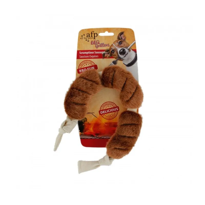 All For Paws Scrumptious Sausages Large Dog Toy