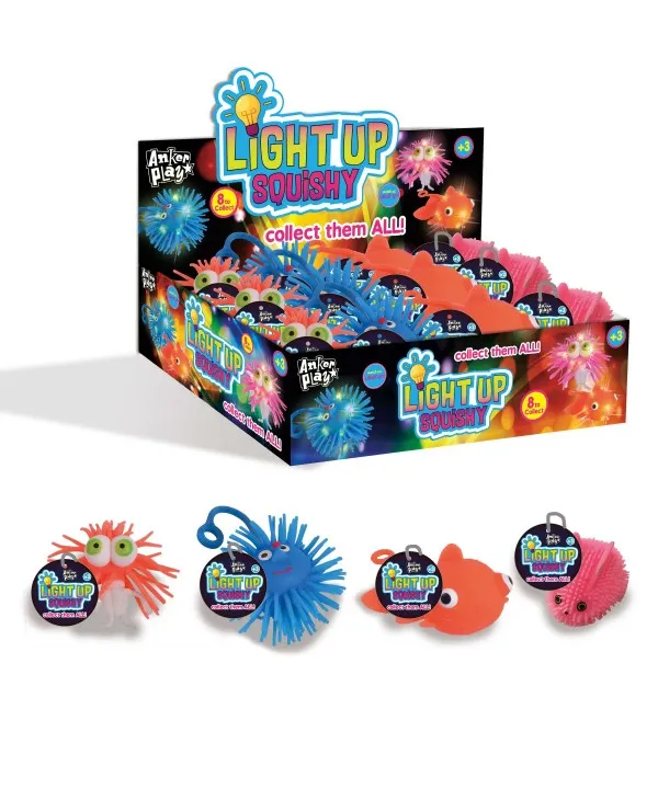 Anker Play Light-Up Squishy Ball Assortment 1Pcs