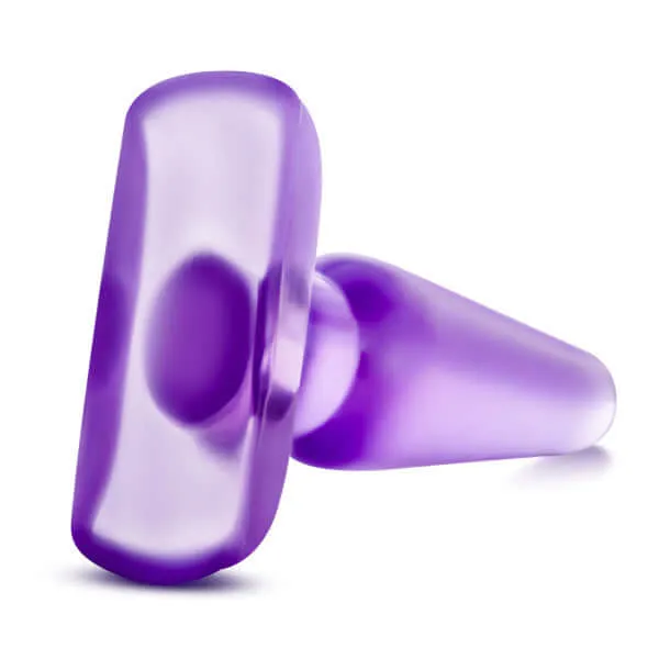 B Yours Eclipse Pleaser Medium Purple Butt Plug - Comfortable and Pleasurable Anal Play