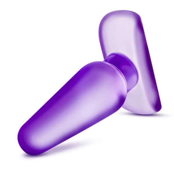 B Yours Eclipse Pleaser Medium Purple Butt Plug - Comfortable and Pleasurable Anal Play