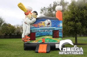 Baseball Home Run Bounce House Inflatable Jumpers for Sale