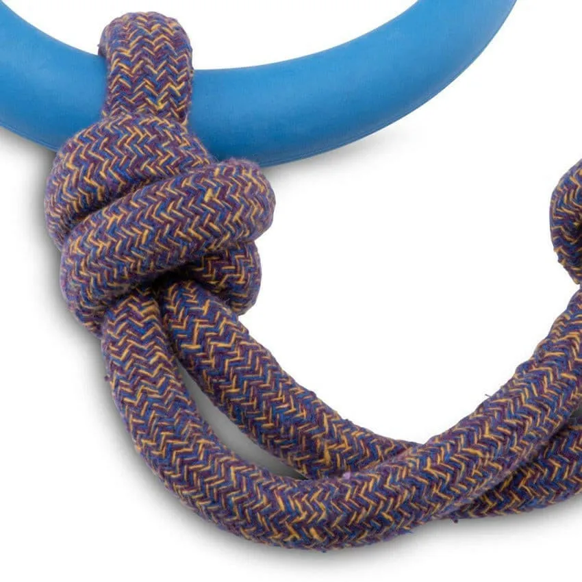 Beco Hoop on a Rope Dog Toy