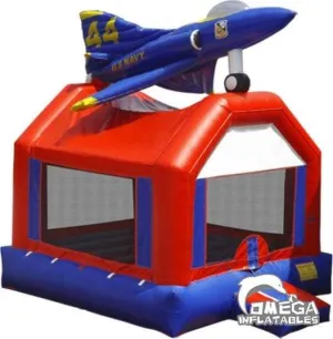 Blue Angels Bounce House Party Jumpers for Sale