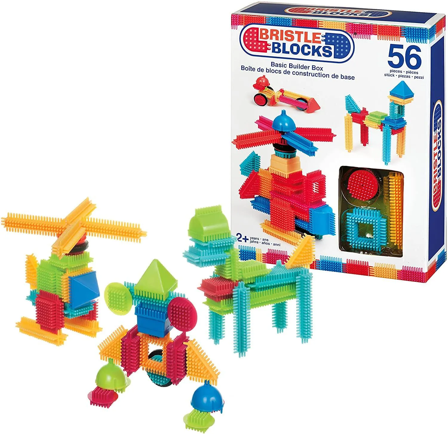 Bristle Blocks, 56pcs in box