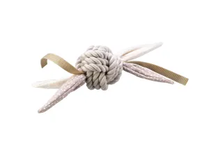 Brown Rope Ball With Tags Dog Toy by House of Paws