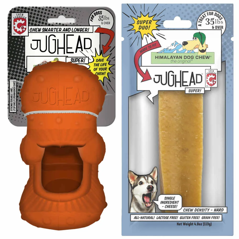 BUNDLE DEAL: Himalayan Dog Toy Jughead Super Chew Guardian Dog Toy   Jughead Super Chew Set