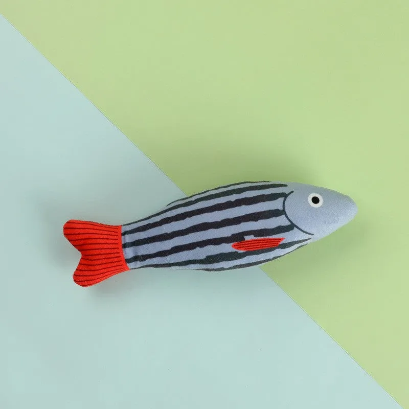 Canvas Interactive Mint Fish Teaser Cat Wand