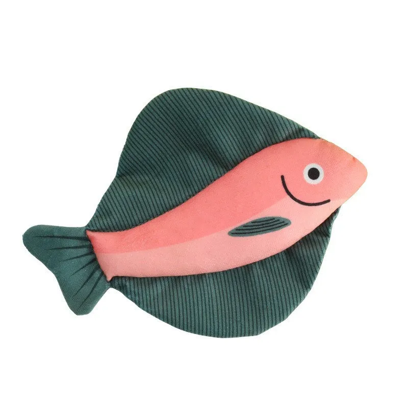 Canvas Interactive Mint Fish Teaser Cat Wand