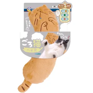 CattyMan Comfortable Cat Pillow (Drooling Brown Cat)