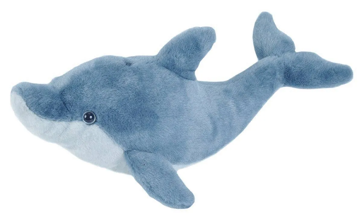 CK Dolphin Stuffed Animal 12"