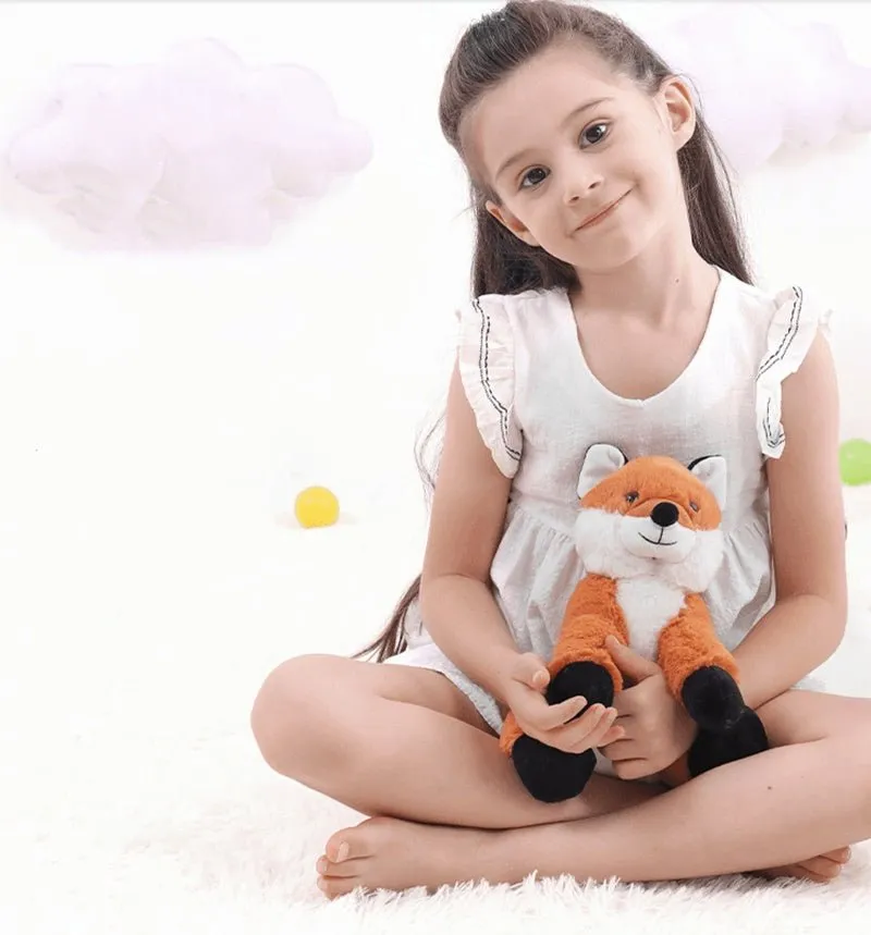 Cute Fox Plush Toy Soothing Doll For Children