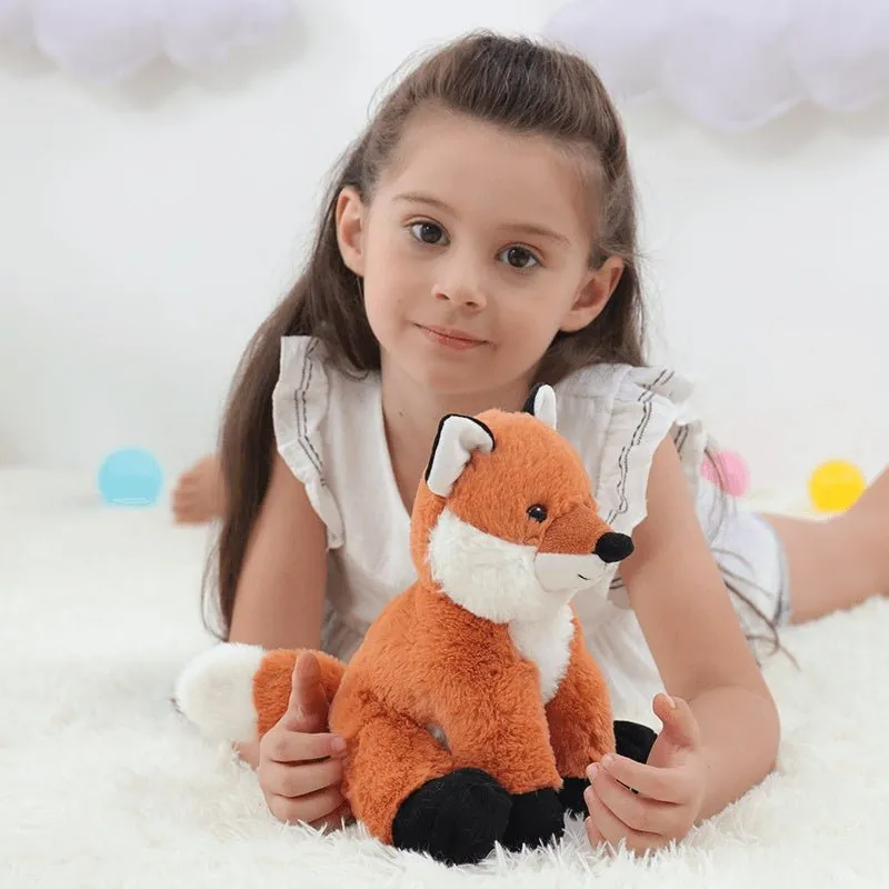 Cute Fox Plush Toy Soothing Doll For Children