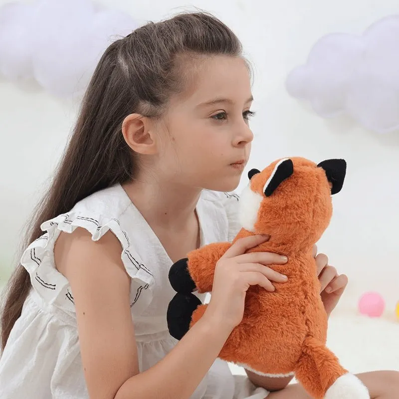 Cute Fox Plush Toy Soothing Doll For Children