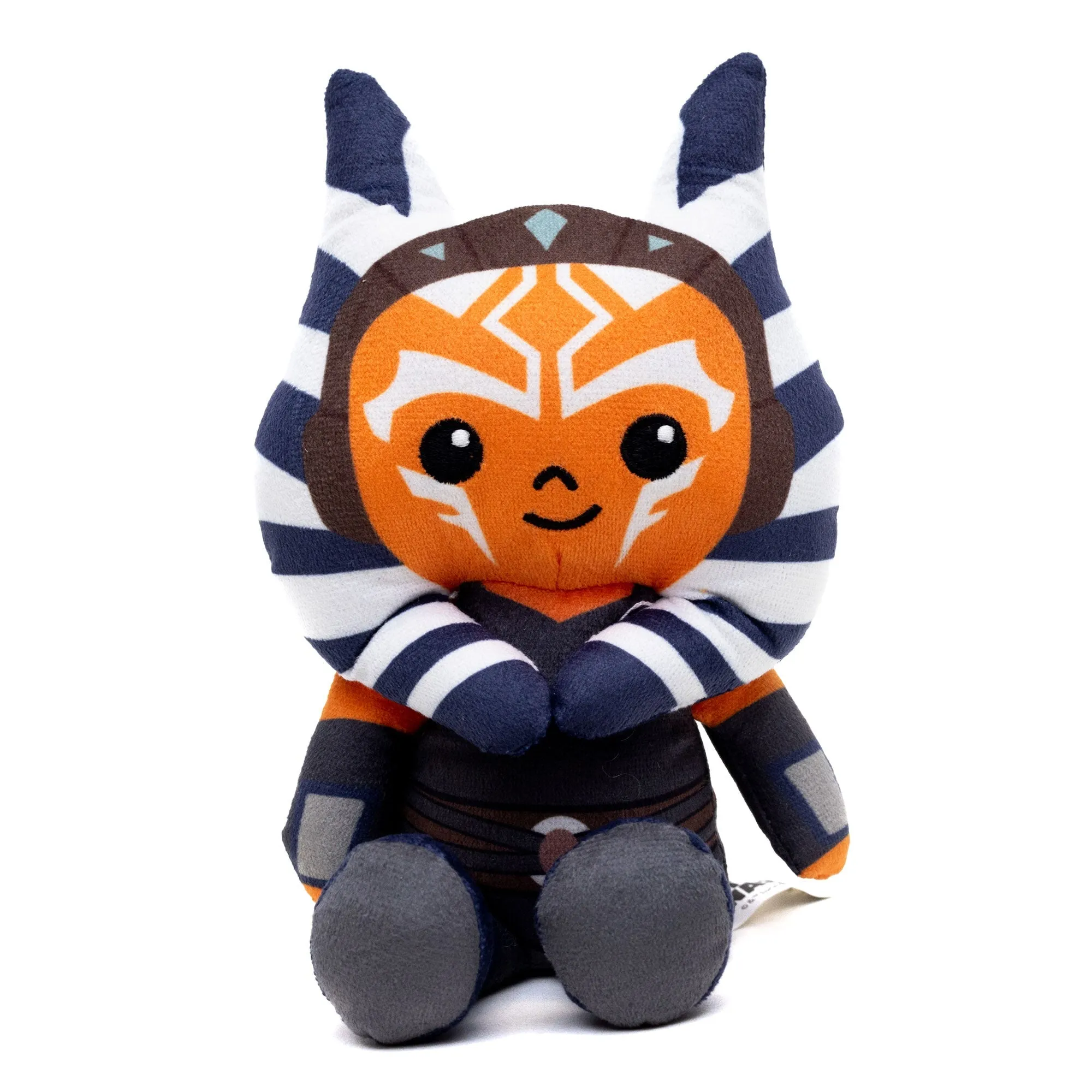 Dog Toy Squeaker Plush - Star Wars The Clone Wars Ahsoka Tano Full Body Sitting Pose