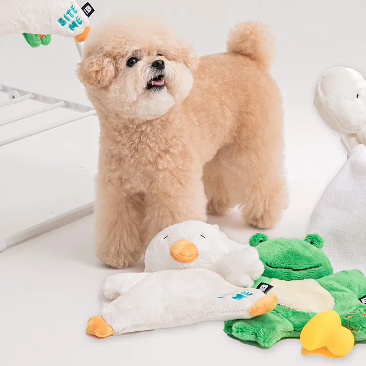 Duck Hug Me Dog Tug Toy