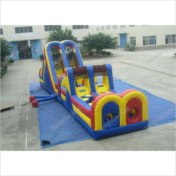 Giant Customized Obstacle Course Jumpers Classic Inflatable Obstacle Course For Competition