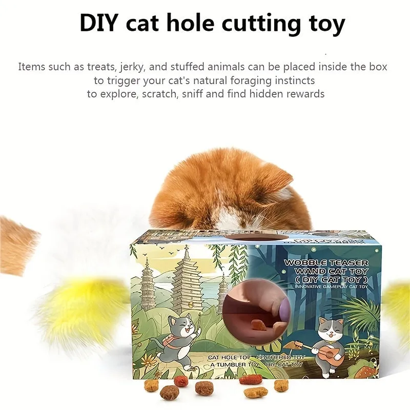 Interactive 1 To 2 Cat Toys