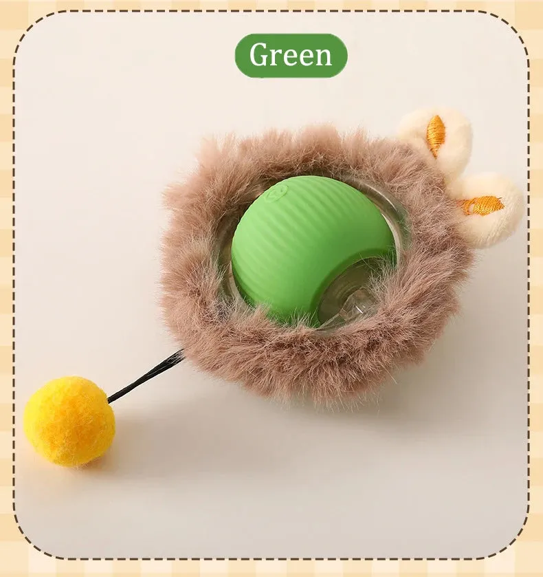 Interactive Rechargeable Cat Ball Toy