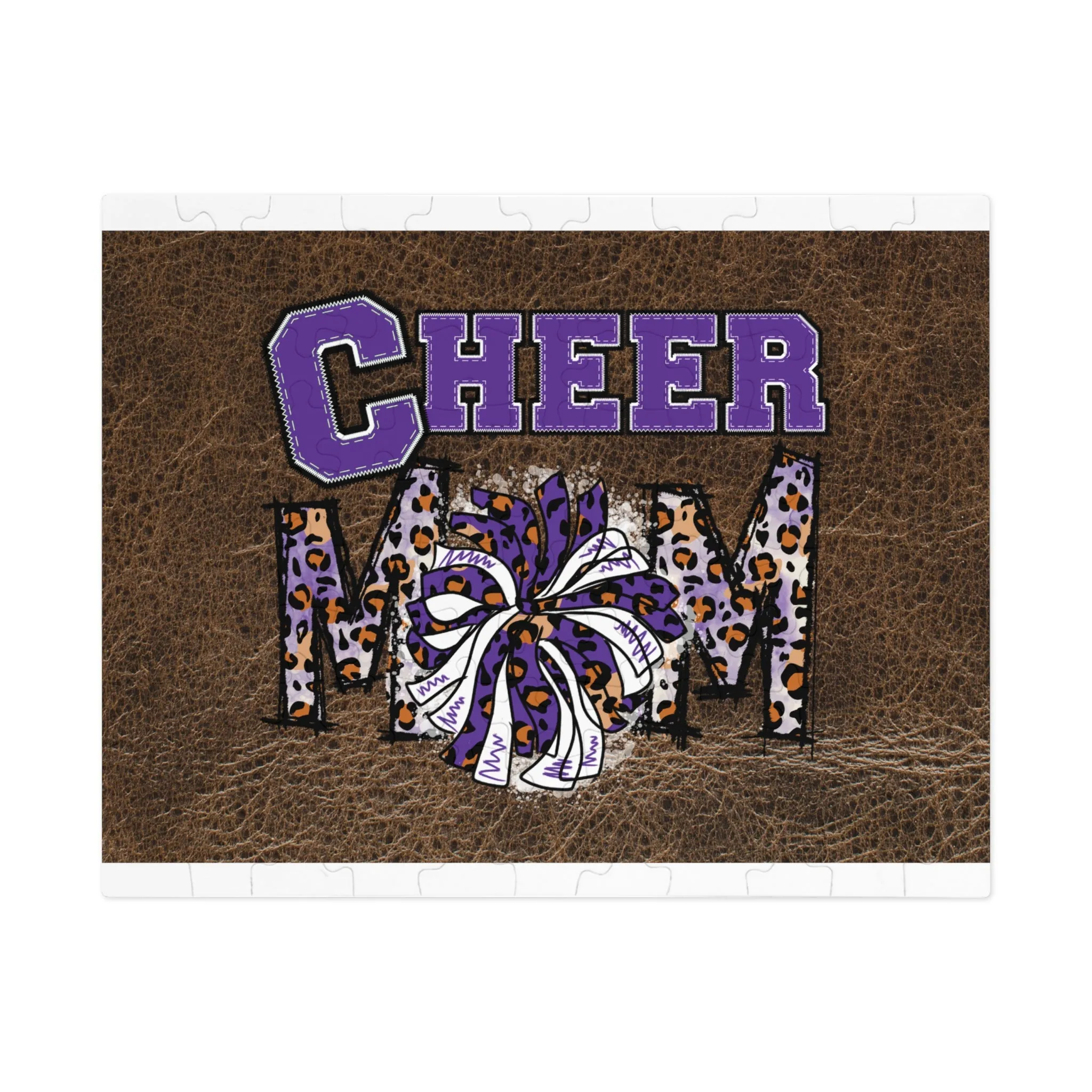 Jigsaw Puzzle, Cheer Mom, Personalised/Non-Personalised (30, 110, 252, 500,1000-Piece)