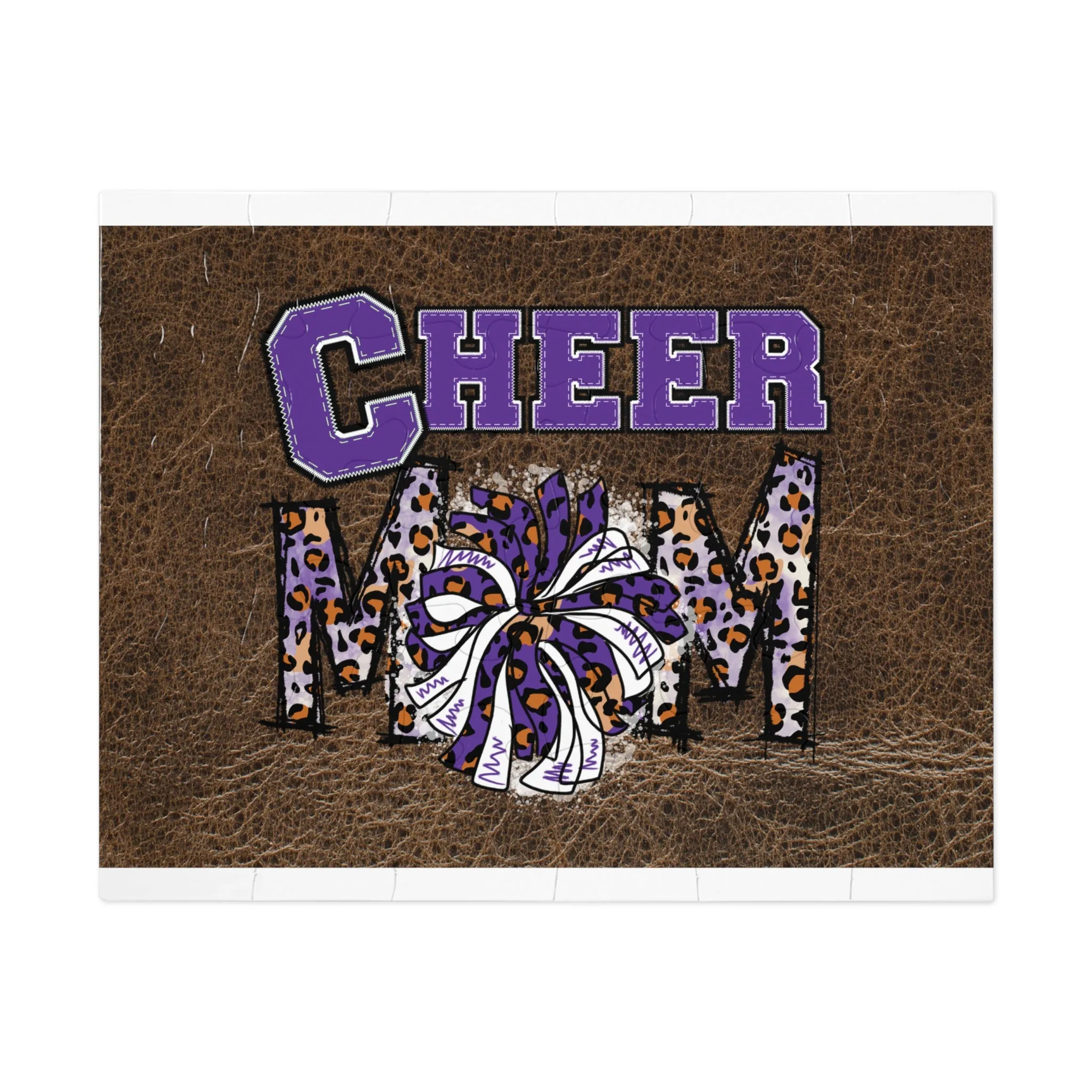 Jigsaw Puzzle, Cheer Mom, Personalised/Non-Personalised (30, 110, 252, 500,1000-Piece)