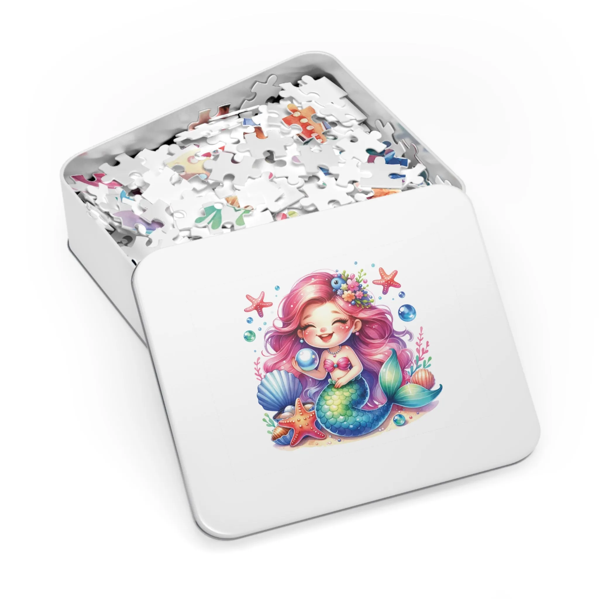 Jigsaw Puzzle, Mermaid, Personalised/Non-Personalised (30, 110, 252, 500,1000-Piece)