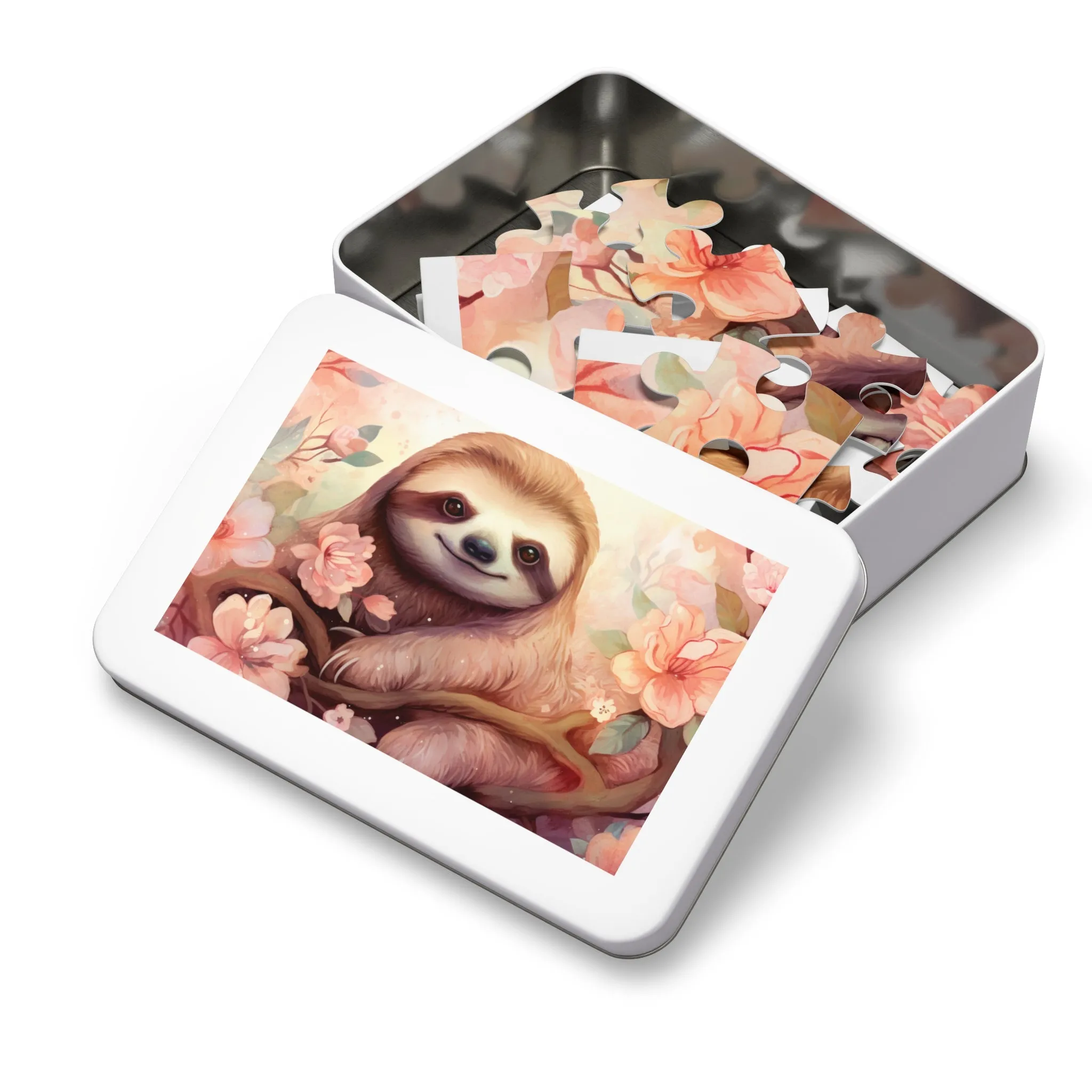 Jigsaw Puzzle, Sloth, Personalised/Non-Personalised (30, 110, 252, 500,1000-Piece)