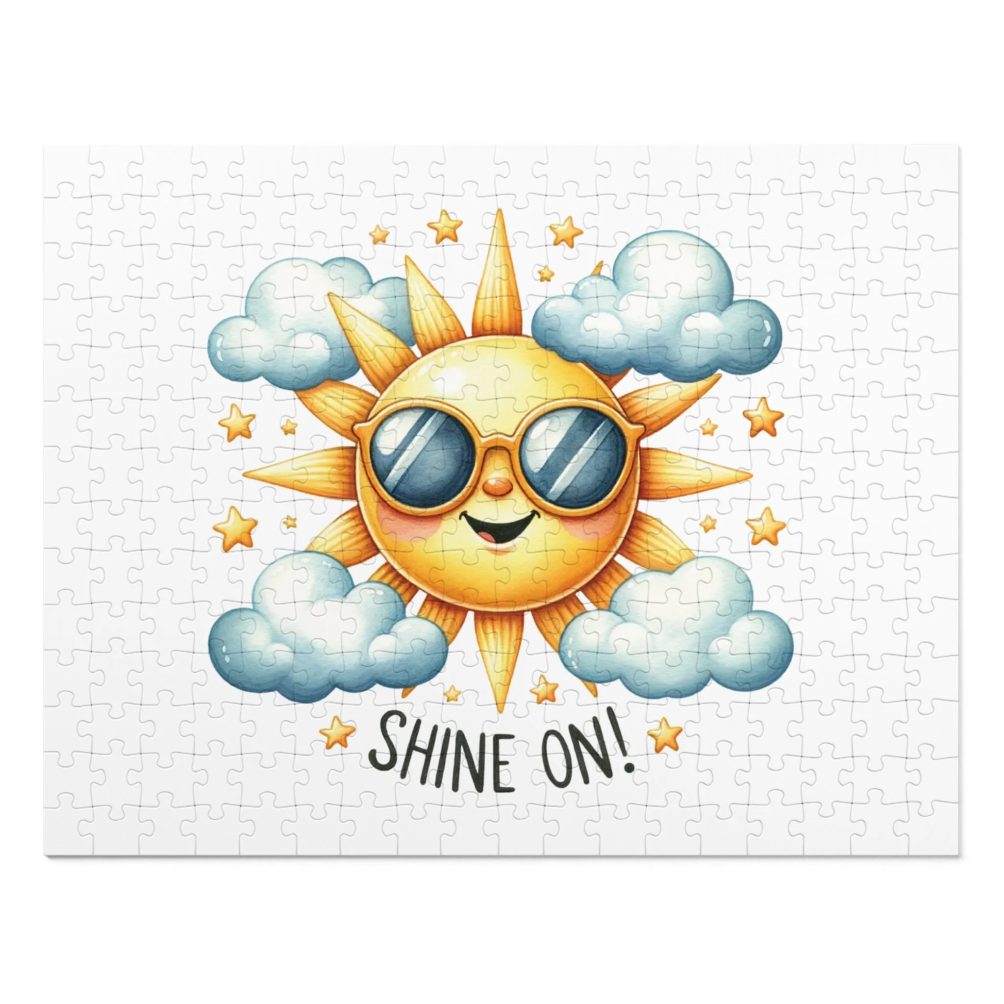 Jigsaw Puzzle, Sun, Shine On, Personalised/Non-Personalised (30, 110, 252, 500,1000-Piece)