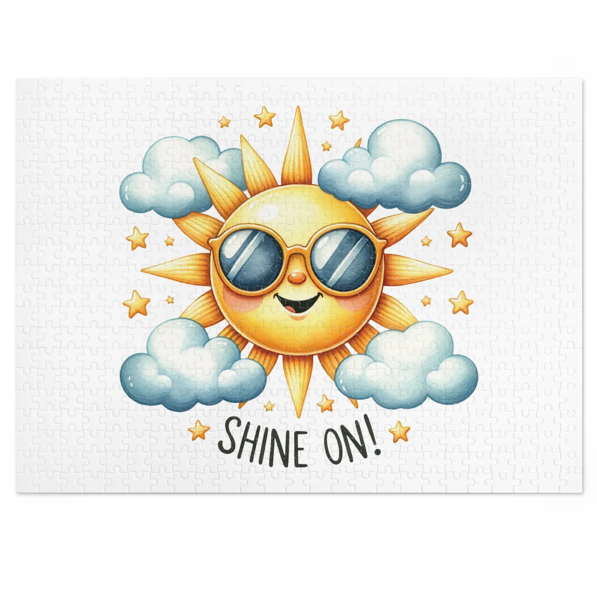 Jigsaw Puzzle, Sun, Shine On, Personalised/Non-Personalised (30, 110, 252, 500,1000-Piece)