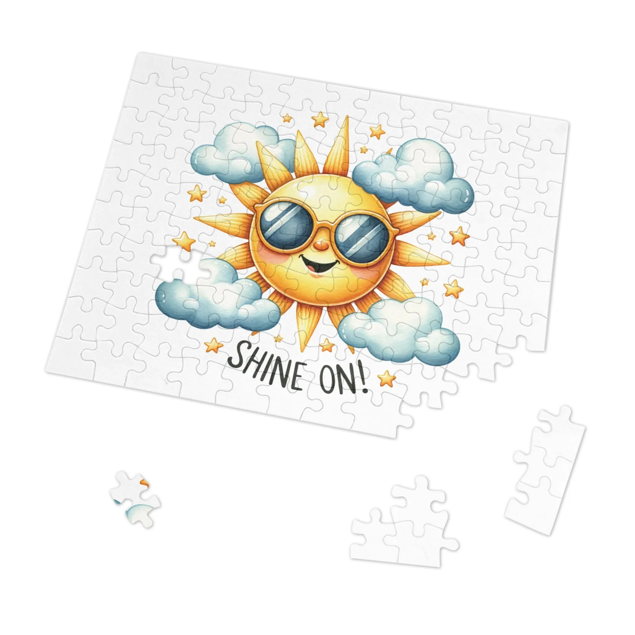 Jigsaw Puzzle, Sun, Shine On, Personalised/Non-Personalised (30, 110, 252, 500,1000-Piece)