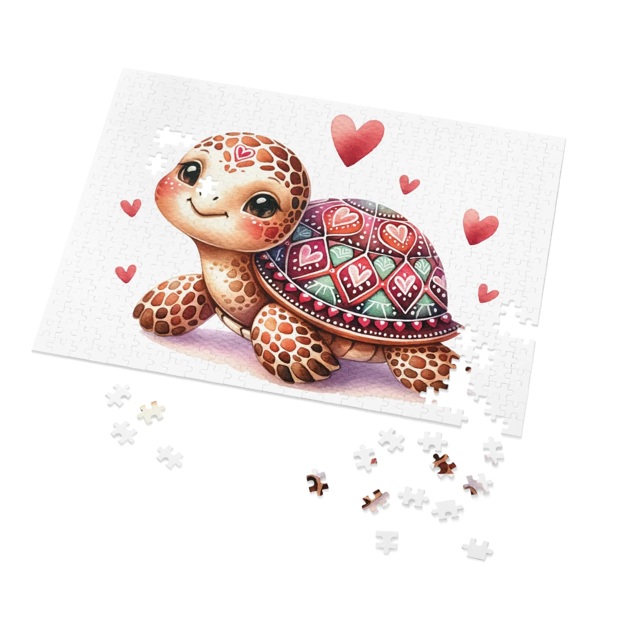 Jigsaw Puzzle, Turtle, Personalised/Non-Personalised (30, 110, 252, 500,1000-Piece)