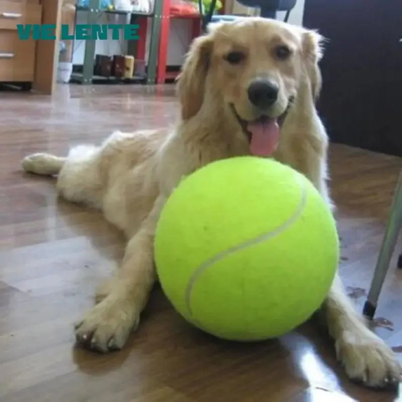 Large Durable Dog Tennis Ball - Giant Interactive Pet Toy for Training and Play