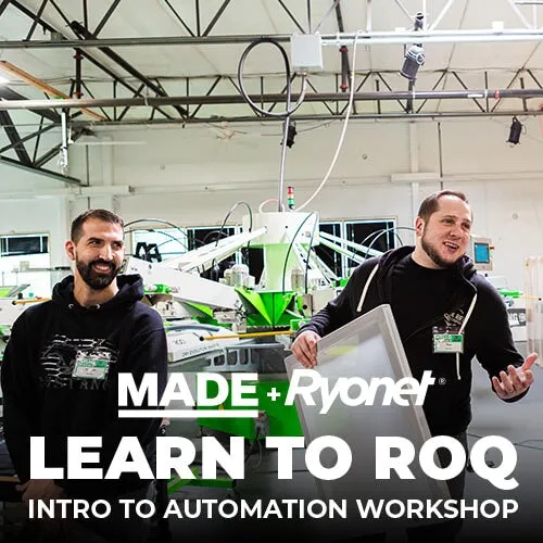 Learn to ROQ WA Ryonet HQ - Intro to Automatic Screen Printing