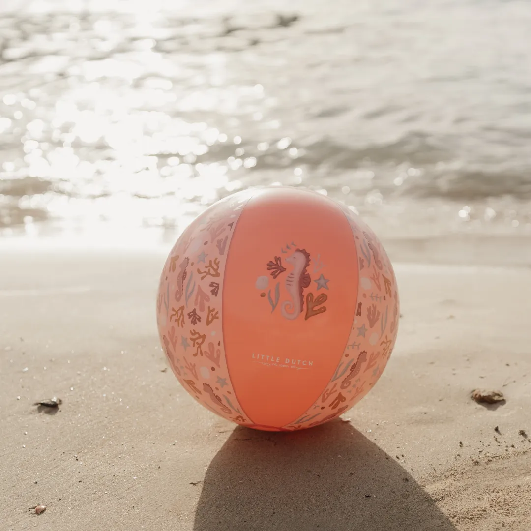 Little Dutch Inflatable Beach Ball – Ocean Dreams Pink