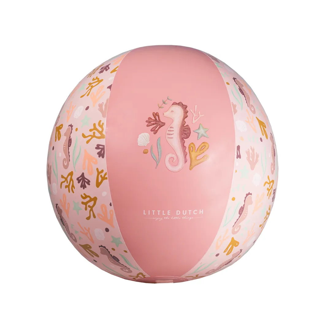 Little Dutch Inflatable Beach Ball – Ocean Dreams Pink