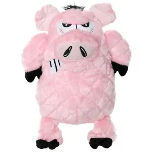 Mighty Angry Animal Dog Squeaky Toy, Angry Pig (mini and regular size)