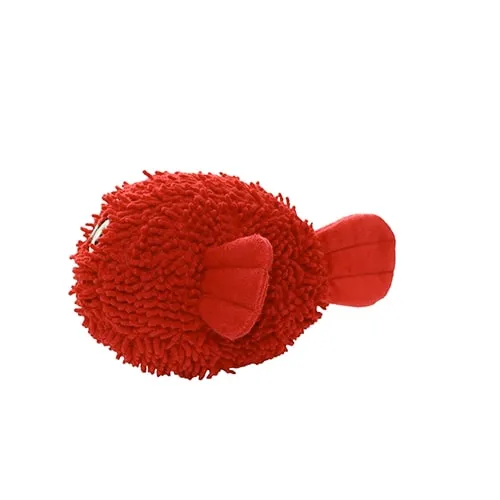 Mighty Microfibre Dog Squeaky Toy, Ball Blowfish (mini and regular size)