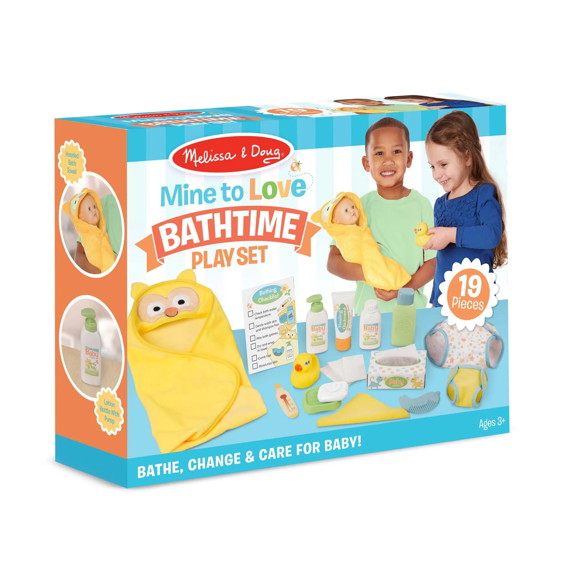 Mine to Love Changing & Bathtime Play Set