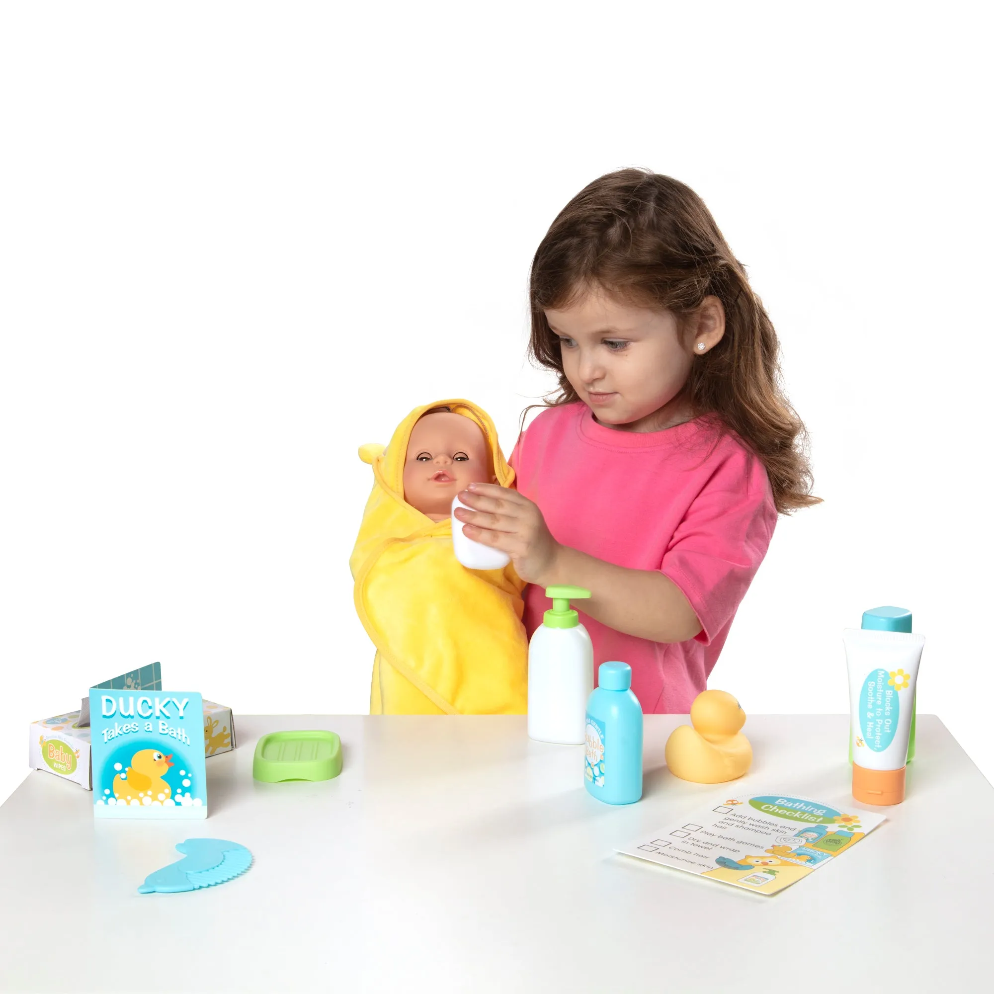 Mine to Love Changing & Bathtime Play Set