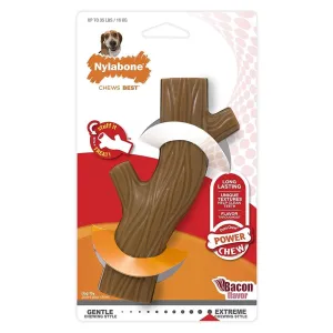 Nylabone DuraChew Power Chew Hollow Stick Dog Toy - Wolf