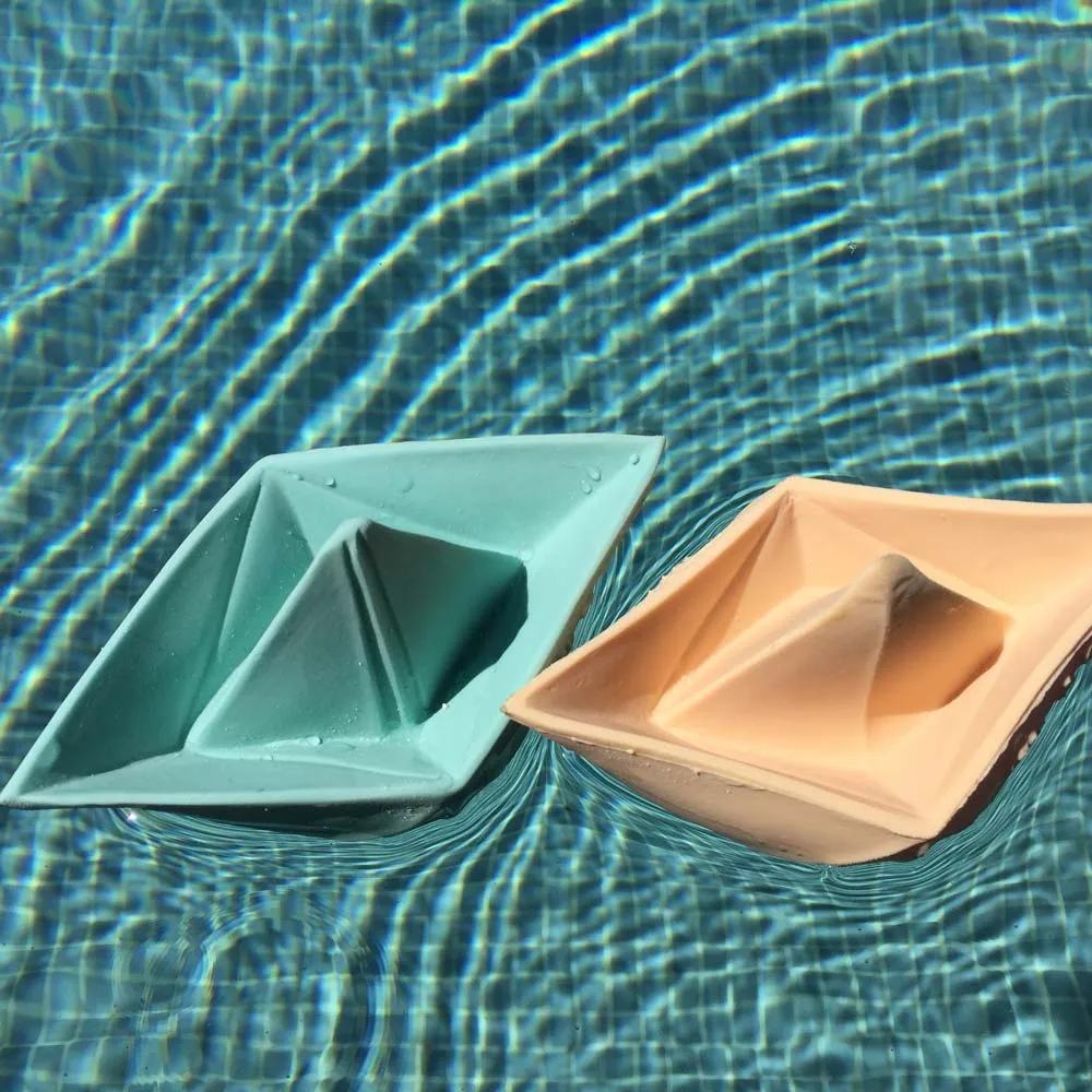 Oli & Carol Origami Boat - Mint