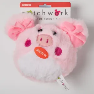 Patchwork Pet Pricklets Pig Dog Toy