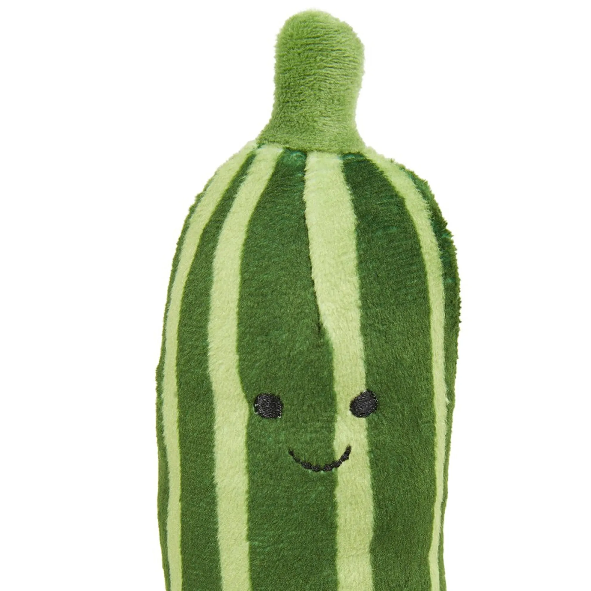 Petface Greenfingers Fluffy Cory Courgette Plush Dog Toy