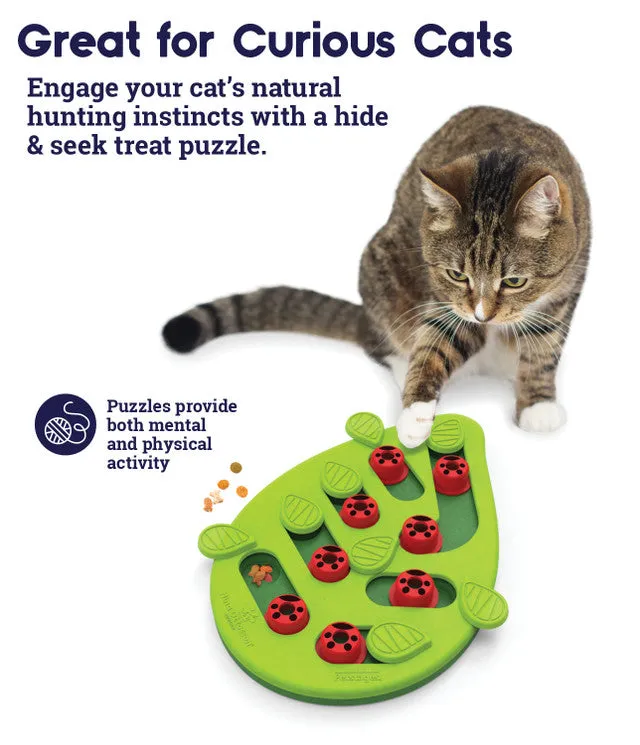 Petstages Buggin' Out Puzzle & Play Cat Toy