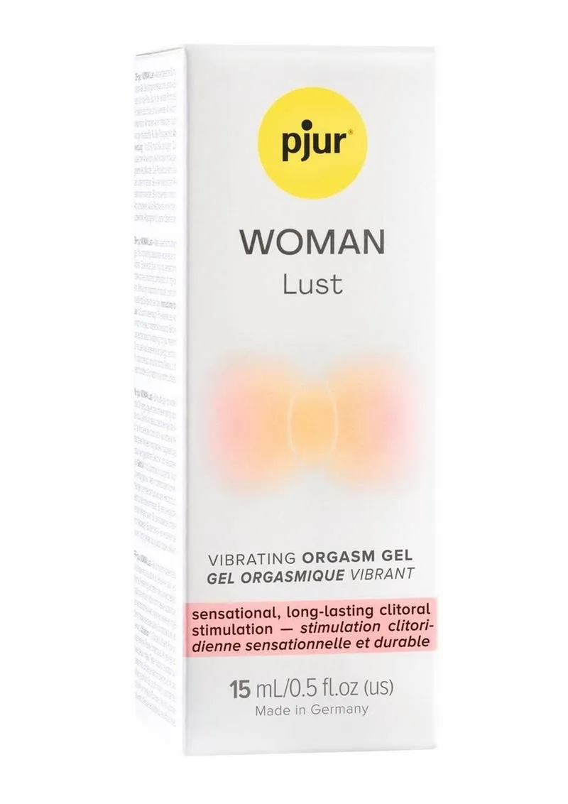 Pjur Woman Lust Vibrating Orgasm Water Based Gel