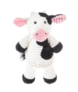 Plush Black/White Ribbles the Cow