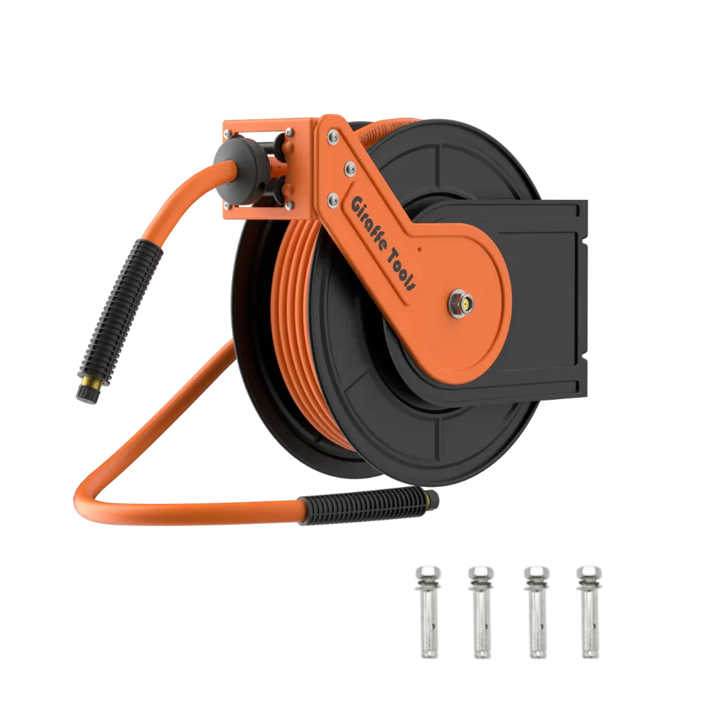 Retractable Air Hose Reel-Alloy Steel Reel-3/8in