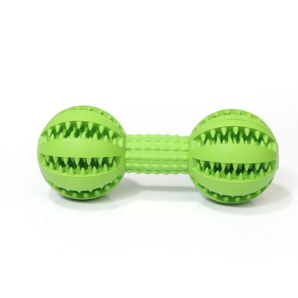 Rubber Dog Chew Toy For Dental Hygiene & Feeding