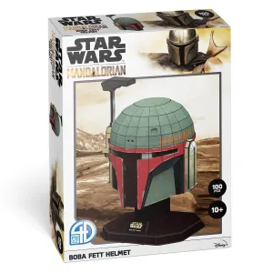 Star Wars - Mandalorian Boba Fett Helmet 100pc 3D Paper Model Kit