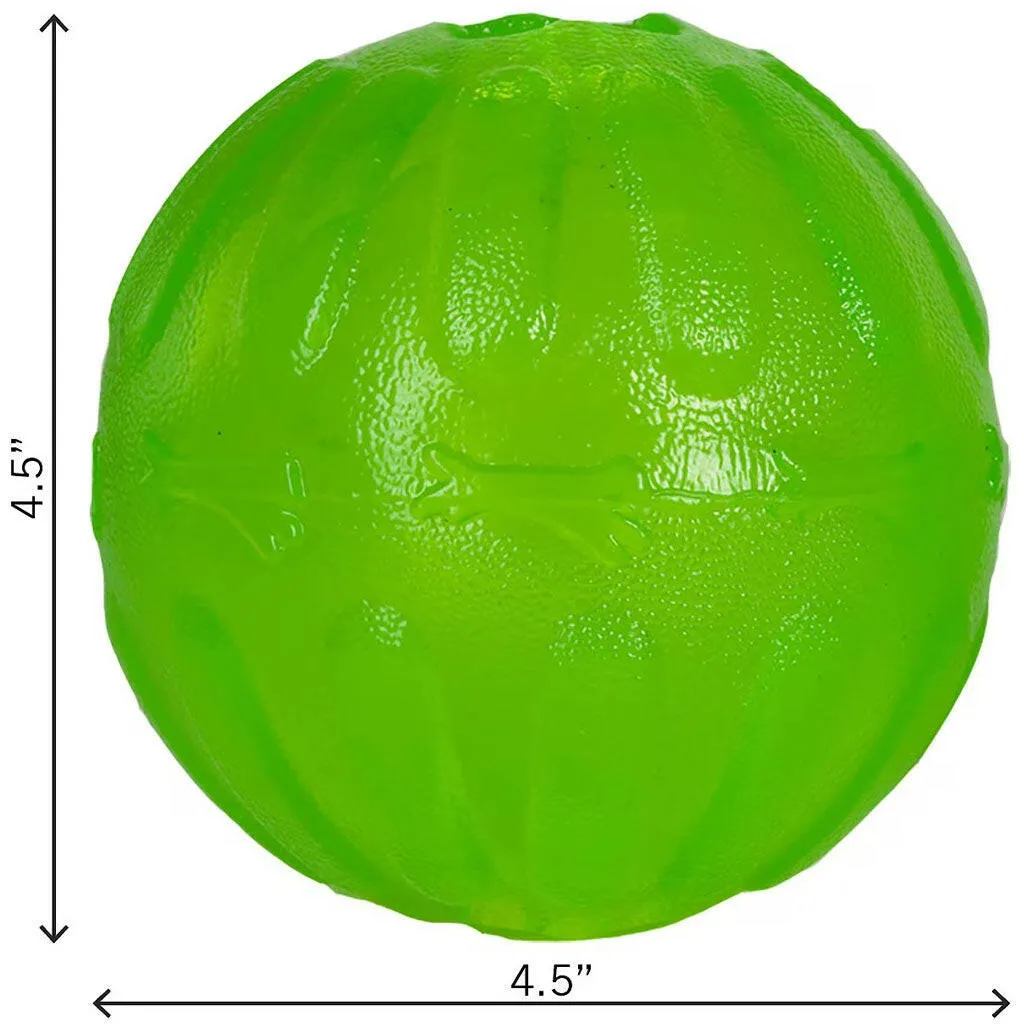 Starmark Treat Dispensing Chew Ball Tough Dog Toy