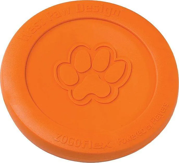 West Paw Zogoflex Zisc Flying Disc Dog Toy: Large